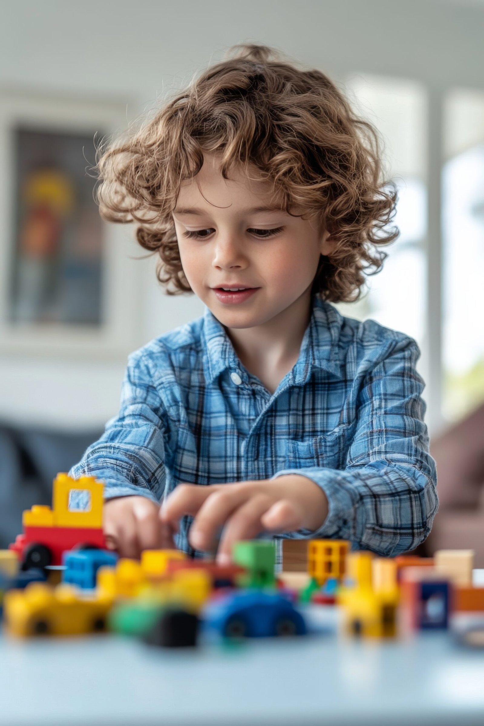 vecteezy young boy joyfully playing with colorful building blocks at 51246733 scaled