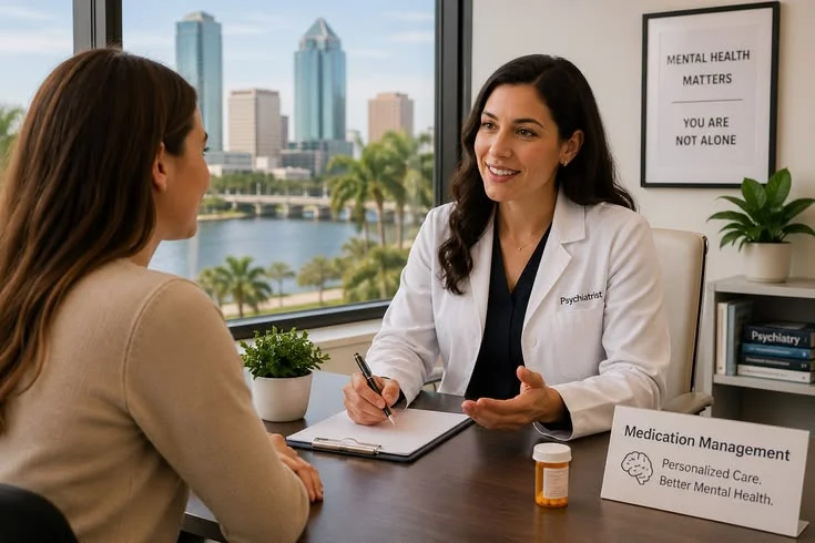 Complete Guide to Psychiatric Care for Anxiety, Depression, and Mental Health Disorders 1 Medication Management Tampa FL Benefits